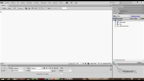 dreamweaver tutorials|interfaz de dreamweaver.